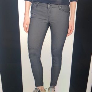 Prana Brenna Coal Color Moto Pant   Size 4